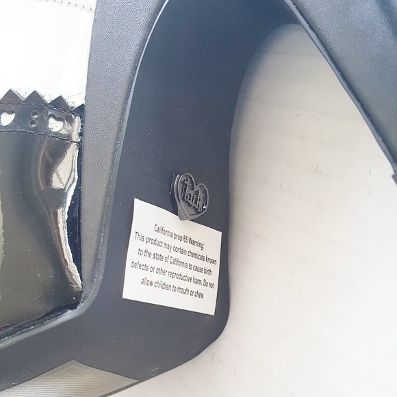 T.U.K PLATFORM HEELS Sz 10 NWT Leather 6.5" *HOT* - Picture 7 of 8